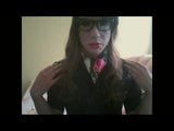 Tranny satijnen secretaresse snapshot 4