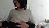 Zwangere Franse cuckold vrouw in een voorstad in Marseille snapshot 4