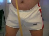 Caning in Puma shorts snapshot 7