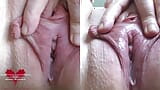 Presentasi memek dan masturbasi bareng si Pemuas. Close up dari 2 perspektif. snapshot 5