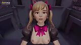 DVa Black Cat pov fuck snapshot 8