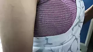 Vaishnavy and Sharun Raj Saree Lip Lock Romance Part 1 Armpit Lick ...