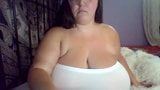 BBW with monster boobs snapshot 19