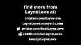 弱虫ふしだらな女アナルウォームアップルーチン - 巨大なコックの準備 LAYNELOVEE MANYVIDSのフルビデオ snapshot 10