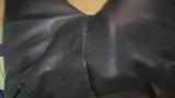 Masturbation leather pants button fly snapshot 2