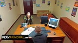 Fit Milf Teacher Isabel Love Lets Her Boss Fuck Her Tight Twat On His Desk - Perv Principal snapshot 3