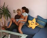 Very horny stepdaughters get fucked in german amateur video 90's Vol 4 snapshot 1