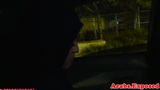 Hijab muslim nghiệp dư doggystyled trên máy ảnh snapshot 1