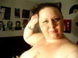 Gorgeous bbw woman teasing. snapshot 1