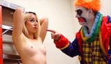 Clown basement bondage, great natural tits and figure snapshot 18