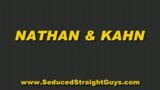 Băieți heterosexuali seduși - Nathan îl fute pe Kahn. snapshot 1