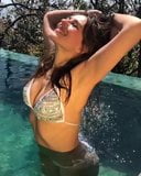 Elizabeth Hurley in a pool snapshot 3