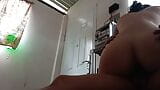 visiting my horny neighbor to fuck her juicy tight pussy in the living room. snapshot 11