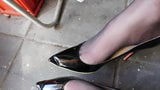 Schwarzes Nylon und High Heels !! snapshot 8