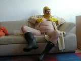 the fat piss-pervert in stinky rubber wellies snapshot 9