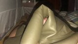 Cum Green leather skirt snapshot 5