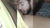 My girlfriend agrees to suck my dick and I suck her pussy but something unexpected happens at the end snapshot 6