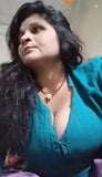 Tango Aunty Sheela Blue Top Big Boobs Pop snapshot 2