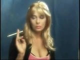 Elegant blonde Sissy smoking snapshot 2