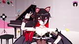 Sexy tiener succubus dansend (röntgenkleding) (3d hentai) snapshot 7