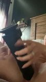 Carlen cucks hubby with dildo snapshot 1