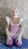ピンクのメイド人形と大きなナイロンクリトリス snapshot 2