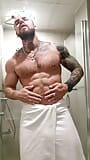 I got excited while training in the gym and jerked off right in the shower snapshot 1