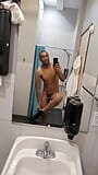 Miguel Brown Stripping Naked at the gym snapshot 8