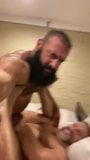 Hot bearded muscle men fuck snapshot 4