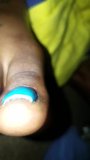 ebony toes cumshot snapshot 4