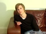 Feminine gay Mike Andrews masturbates solo after interview snapshot 2