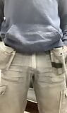 Tasked to show off his bulge at work snapshot 10