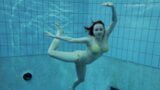 Big tits shaved babe Lada Poleshuk underwater snapshot 8