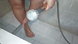 Juicy Foot Fetish Girl Nikita Washes Her Feet In A Vintage Bathroom snapshot 10