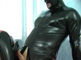 Latex-Catsuit mit Kapuze snapshot 9