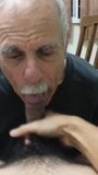 Old daddy give me blowjob and eat my cum snapshot 7