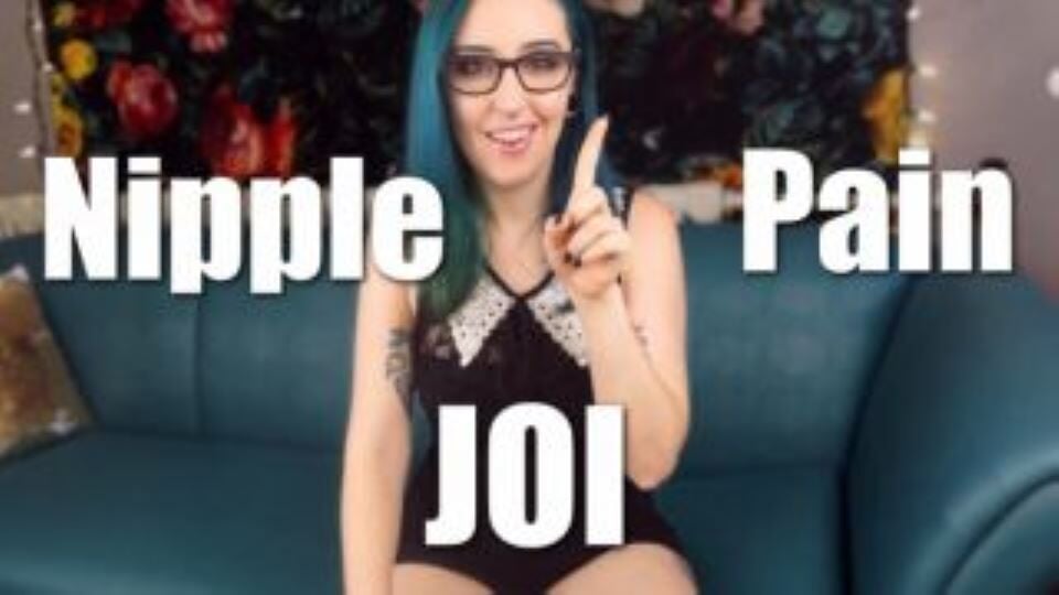 Tepelpijn Joi - miss Faith Rae's femdom tepel pijnlijk aftrekinstructies en orgasmecontrole