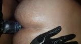 Turkish mistress with black strap-on snapshot 2