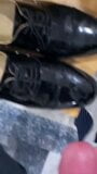Cum on my daddy's shiny business shoes snapshot 9