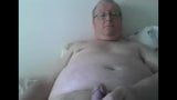 Opa komt klaar op webcam snapshot 5