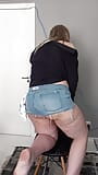 My ass in jeans shorts snapshot 5