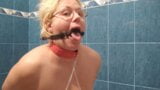 Pee in mouth, rimming and anal in bathroom snapshot 1