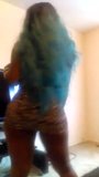 Big Booty Slut Blue Hair snapshot 3