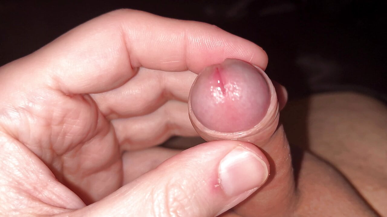 small hard and juicy foreskin cock