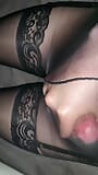 Tiener sissy trekt af in panty snapshot 6