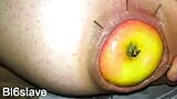 She nailed an huge apple stuck in BI6slave's ass snapshot 5