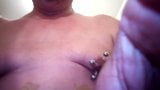 CROSSED PIERCED NIPLLES SISSY snapshot 4