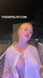 Rose McGowan Nip Slip snapshot 3