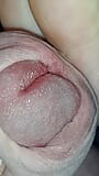 Close up precum and foreskin play snapshot 9