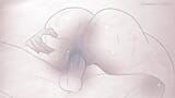 Animasi di atas kertas (pulpen dan pensil) Anime Hentai: Hunter x Hunter Menchi (porno kartun) seks 2d snapshot 6